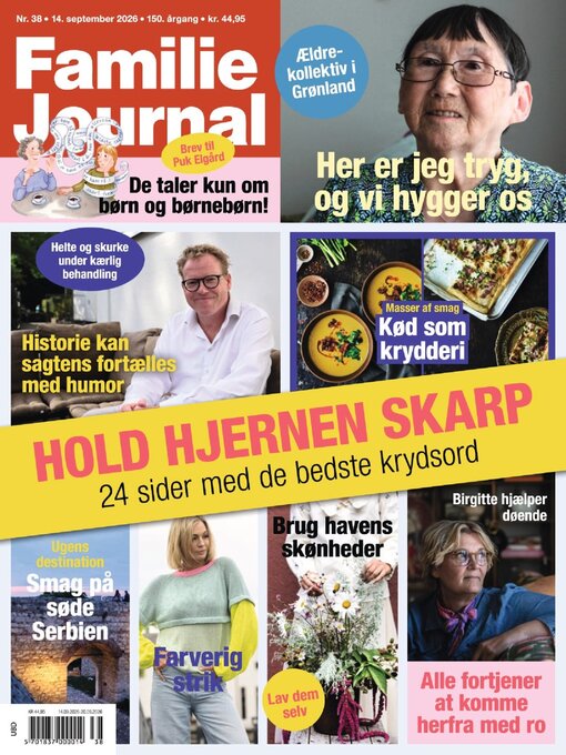Cover image for Familie Journal DK